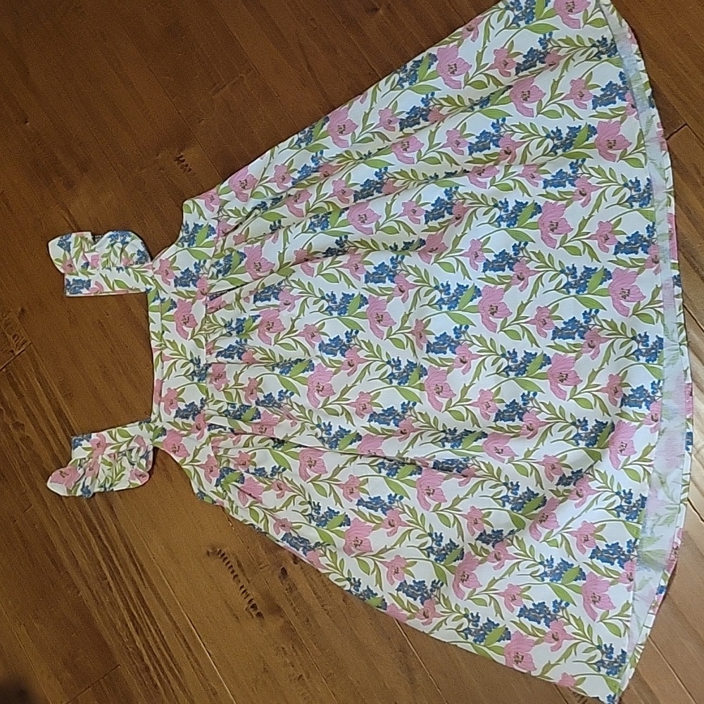 By the River - adorable flower pattern dress